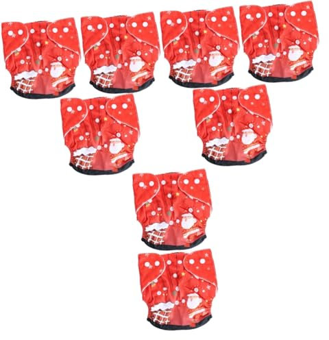 ibasenice 8pièces Pantalons De Couches Imperméables Réglables Pour Couches Lavables Et Réutilisables Pour Apprentissage Propreté Pour