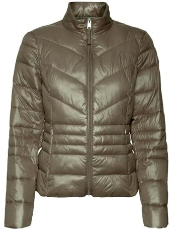 VERO MODA Damen Daunenjacke, Khaki, Sorayasiv, braun, 36