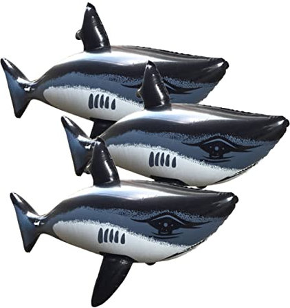 DRESSOOS 3stücke Aufblasbares -Spielzeug Aus Kunststoff Wasserspielzeug Schwimmspielzeug Für Junge Mädchen Einfach Abwaschbar Und Aufzublasen Für Poolpartys Und Strandtage