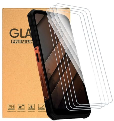 ESACMOT [4 Pack] Screen Protectors Adapted for Hammer Construction 2 Thermal 5G Tempered Glass Film Shatterproof & Case Friendly 9H-Hardness HD Protective Film (6.58 inch)