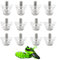 12PCS Football Studs Replacement Rugby Boot Studs,Plastic Thumb Boots Studs Metal Tipped Rubber Studs Nylon Football Soccer Studs for Adidas Nike Kooga Boys Adult Shoe,2 Sizes Clear(13mm & 16mm)