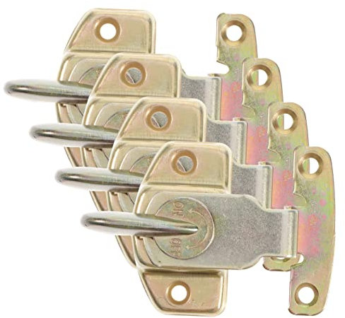 Homoyoyo 4sätze Metal Connector Buckles Für Esstisch Auszug Und Schrank Robuste Tischverbindungsbeschläge Mit Hoher Zugkraft Für Verlängerung Esstische Konferenztische Und Möbel