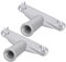 LALAFINA 2Pcs Broom Handle Threaded Adapter Durable Pole Handle Adapter for Roller Brushes Stable Connection for Enhanced Cleaning Efficiency Compatible with Various Broom Heads
