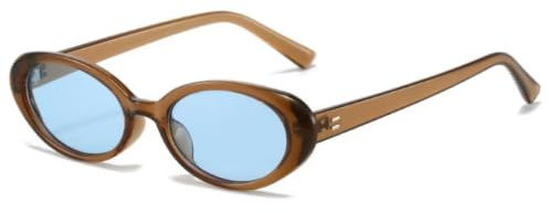 WOYUANSHA Occhiali da Sole da Uomo Occhiali da Sole Rotondi da Sole da Donna Occhiali da Sole da Uomo Uv400 Punk da Donna