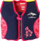 Konfidence Jacket - Premium Schwimmweste für Kinder | Einstellbarer Auftrieb | UKCA- & CE-Konform | Von Schwimmschulen Empfohlen | Über 25 Jahre Erfahrung(Pink Hibiscus, Medium)