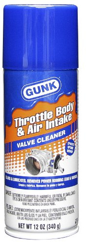 GUNK M4712-12PK Throttle Body and Air Intake Cleaner - 12 oz., (Case of 12)