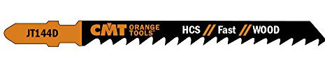 CMT JT144D-25 25 LAMES POUR SCIE SAUTEUSE EN HCS POUR BOIS DROITE ET BRUT 100X4X6TPI