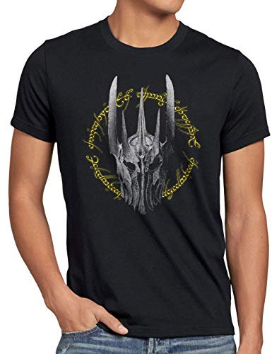 style3 Dunkle Ringe Herren T-Shirt Neuseeland Auenland, Größe:XL