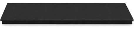Adam Black Granite Stone Fireplace Hearth, 48 Inch