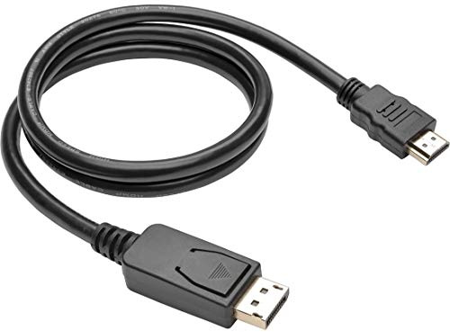 Tripp Lite DisplayPort to HDMI Adapter Cable, DP with Latches to HDMI (M/M), UHD 4K x 2K/1080p, 3 ft. (P582-003-V2)