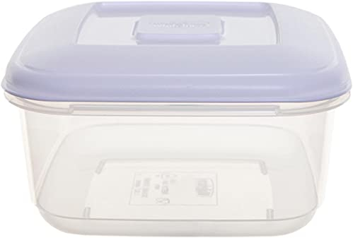 Whitefurze 2.3L Square Food Storage Box with Lid F0660