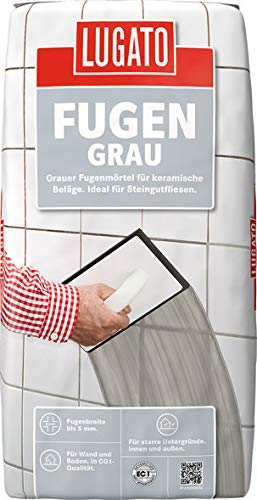 Lugato Fugengrau 20 kg - Fugenmörtel für keramische Beläge