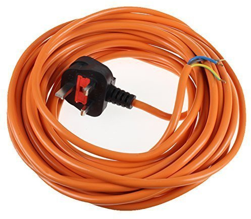 First4Spares Extra Long 10M Vacuum Cleaner Mains Power Cable (3 Core, 1mm)