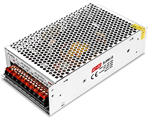 LEDMO 12V 20A Alimentatore Interruttore AC 110/240V to DC Trasformatore di Alimentazione 240W