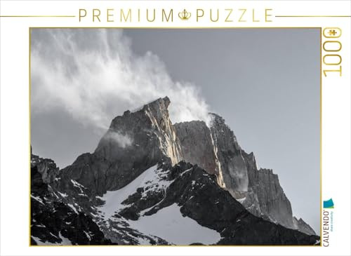 CALVENDO Puzzle Aguja Guillaument und der Wind | 1000 Teile Lege-Größe 64 x 48 cm Foto-Puzzle für glückliche Stunden
