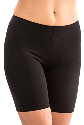 HERMKO 5780 Damen Longpant aus Baumwolle/Elastan Schlüpfer