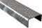 2000mm Aluminium U-Profil 20x60x20mm Abdeckprofil aus Aluminium Riffelblech Quintett Kantblech
