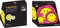 Zak! Designs 6662 Smiley Kindergeschirr-Set, 3-teilig, fuchsia, 22 x 9,5 x 22,5 cm