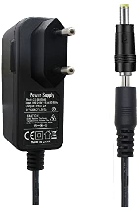 Adaptador AC a DC 5 V 2 A 3,5 mm x 1,35 mm con Conector de 5,5 mm x 2,1 mm
