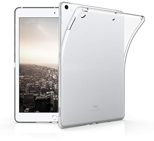 kwmobile Hülle kompatibel mit Apple iPad 10.2 (2020/2021-8./9. Gen) Hülle - weiches TPU Silikon Case transparent - Tablet Cover Transparent