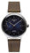 Bauhaus Herren Bauhaus Herrenuhr Automatik 2160 mit Gangreserveanzeige und Lederarmband