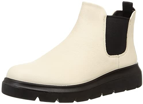 ECCO Barco Chelsea Nouvelle, Moda Mujer, Limestone, 36 EU
