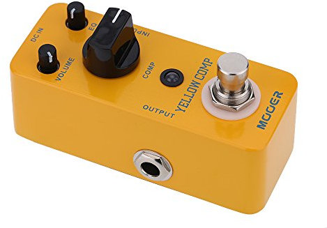 Btuty Guitar Compressor Pedal,Optical Compression Effect Pedal,for Electric Guitar,True Bypass