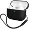 Mocarheri Kompatibel mit Airpods Pro 2 Generation Hülle 2022, Ultra-dünnes, Silikon Stoßfeste Weiches Schutzhülle für Airpods Pro 2, Voller Schutz für Airpods Pro 2 Case Cover,Schwarz