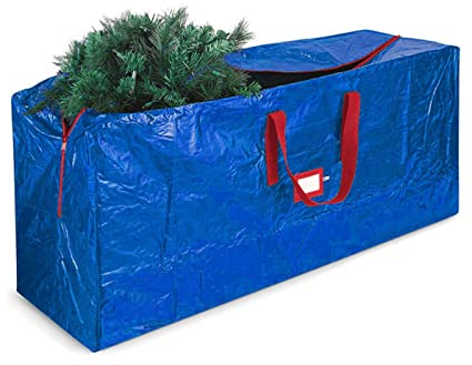 Weihnachtsbaum-Aufbewahrungstasche Weihnachtsbaum-Aufbewahrungstasche Strapazierfähige extra große künstliche Weihnachtsbaum-Tasche mit verstärkten Griffen und doppelten Reißverschlüssen mit breiter Ö