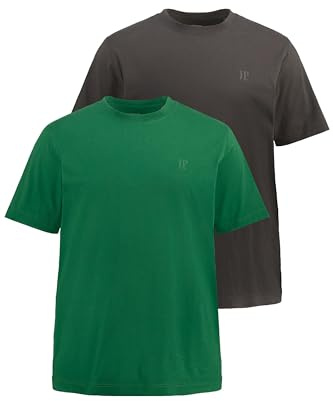 JP 1880 Herren Kurzarm T-Shirt smaragdgrün 6XL