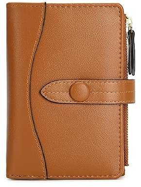 HONGHONG Portefeuille Multifonctionnel pour Femmes, Portefeuille Double Fold Zero, Sac à Main Multi - Porte - Cartes