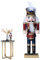 25 cm Roter Körper Und Blauer Fuß, Trommler, Nussknacker, Weihnachtlicher Walnussmann, Dekorative Kleine Marionette