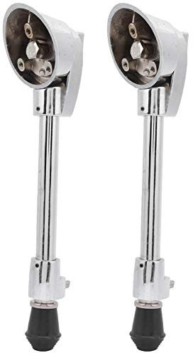 Pieds de Grosse Caisse, 2 Pièces Pieds D'éperons de Grosse Caisse Pieds de Batterie Réglables à 360 Degrés Support de Grosse Caisse Pièces de Rechange pour Instruments de Musique
