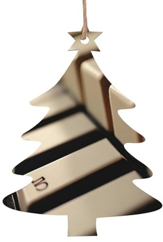 Piano Key Festive Christmas Decorations - Holz Ornamente für Weihnachtsschmuck
