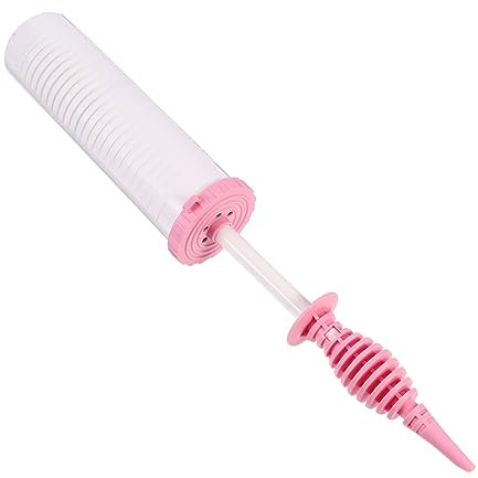 BESPORTBLE 2pcs Hand Held Balloon Pump Portable Manual Air Inflator for Party Decorations Lightweight Design for Balloons Yoga and More