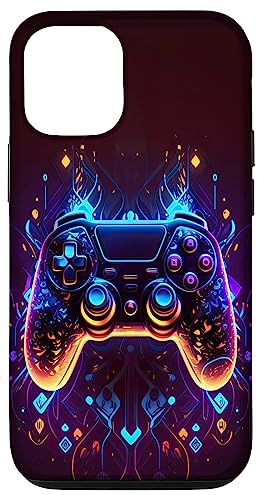 Manette de Jeu vidéo pour garçons, Adolescents, Hommes, Amateurs de Jeux Coque pour iPhone 12/12 Pro