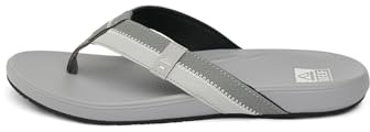 Reef Zehentrenner Sandale Cushion Phantom Cork | Ultraweiche Flip-Flops, gepolstertes Fußbett, leicht, Unterstützung des Fußgewölbes, verbesserte Griffigkeit