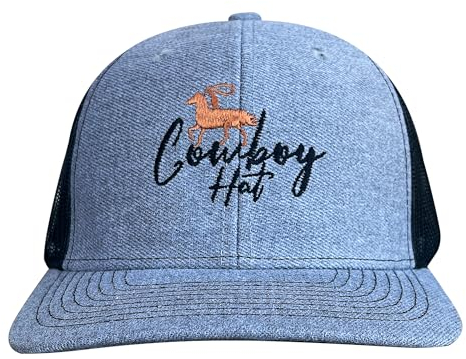 KUBILA Lustige Trucker-Hüte für Damen und Herren, verstellbare Snapback-Baseballkappe, Cowboy Trucker Grau Schwarz, Einheitsgr��e