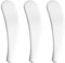 IKOPFLN Kosmetikspatel, Kosmetik Metall Spatel, Spatel kosmetik, Make Up Gebogenen Spatel Mini kosmetikspatel für creme Scoop für Creme Gesichtsmaske Lotionen Feuchtigkeitscremes(3 PCS)