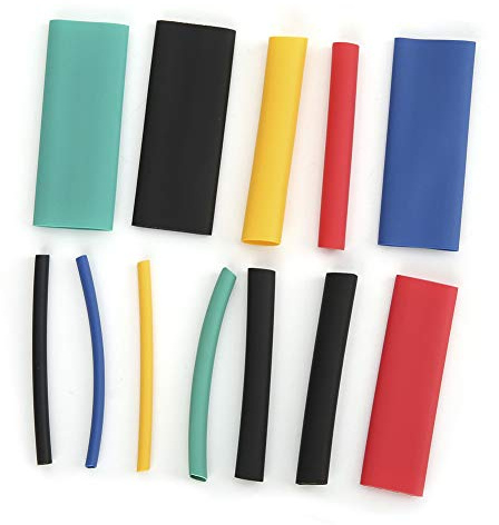 530 Pièces de Tubes Thermorétractables, Kit de Tubes Rétractables de Manchons de Câbles de Protection de l'environnement avec Un Savoir-Faire Exquis pour Une Vie Pratique