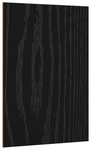 vidaXL Decor Panels 12 pcs Black Oak 15 x 21 x 0.27 cm Engineered Wood, Craft Room, Modern Rectangular Decorative Panels, Engineered Wood, Functional Decor, Crafting Materials, Artistic Supplies