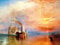 1art1 Joseph William Turner Poster Die Kämpfende Temeraire, 1839 Kunstdruck Bild 80x60 cm