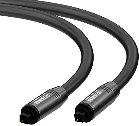 HDGear TC0040-010 - Premium optical Toslink Kabel mit vergoldeten Steckkontakten (Toslink Stecker auf Toslink Stecker) - 1,0m