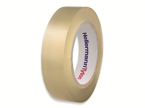 HellermannTyton 710-00147 Isolierband HelaTape Flex 15 Transparent (L x B) 10m x 15mm -5 Stück