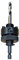 A2 Hole Saws Arbor - 32-210mm With ¼” Hex Drive, Hole Saw Drill Bit, Screw Thread Hex Shank Arbor, High-Speed Steel Pilot Drill - Quick Release Mandrel, 70mm, 76mm, 90mm etc