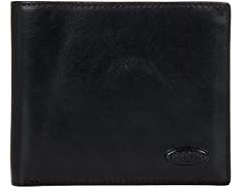 BRIC'S - Brieftasche Aus Leder Monterosa, Schwarz, 11x9.5 cm