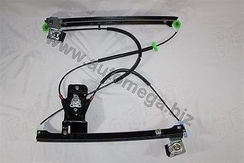 AUTOMEGA 100024410 Fensterheber Vorne Rechts Manuell Kompatibel mit VW Polo Schrägheck 6N1 6N3837402E