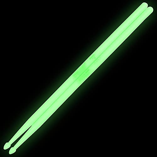 OriGlam - Paire de baguettes lumineuses - 5 A - Pour batterie - Vert