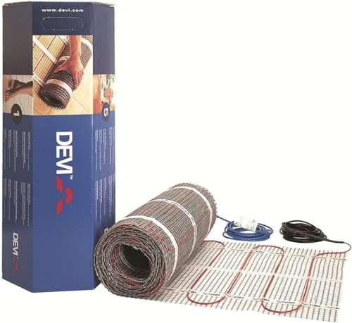 DEVI Devimat Dünnbettset Dünnbett Set mit Devireg Touch Fußbodenheizung DSVF150 (3m2)