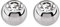 2X Titan Piercing Schmuck Verschluss Kugel in 1,6 x 5 mm, gefaßter Zirkonia in klar